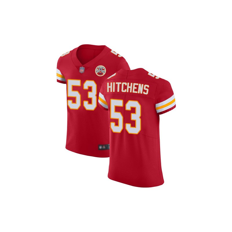 social paraguas yo lavo mi ropa Elite Men's Anthony Hitchens Red Home Jersey - #53 Football Kansas City  Chiefs Vapor Untouchable Size 40/M