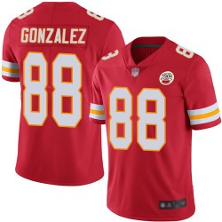 Limited Men's Tony Gonzalez Red Home Jersey - #88 Football Kansas City Chiefs Vapor Untouchable