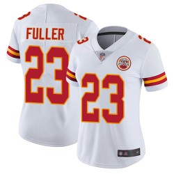 Limited Women's Kendall Fuller White Road Jersey - #23 Football Kansas City Chiefs Vapor Untouchable