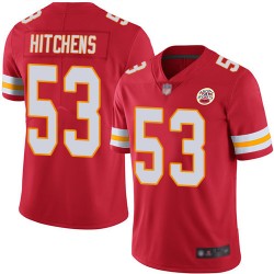 Limited Youth Anthony Hitchens Red Home Jersey - #53 Football Kansas City Chiefs Vapor Untouchable
