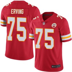 Limited Youth Cameron Erving Red Home Jersey - #75 Football Kansas City Chiefs Vapor Untouchable