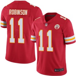 Limited Youth Demarcus Robinson Red Home Jersey - #11 Football Kansas City Chiefs Vapor Untouchable
