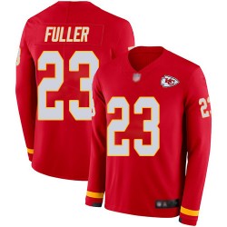 Limited Youth Kendall Fuller Red Jersey - #23 Football Kansas City Chiefs Therma Long Sleeve