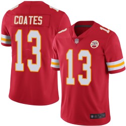 Limited Youth Sammie Coates Red Home Jersey - #13 Football Kansas City Chiefs Vapor Untouchable