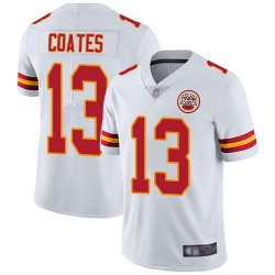 Limited Youth Sammie Coates White Road Jersey - #13 Football Kansas City Chiefs Vapor Untouchable