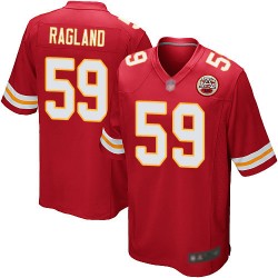 Game Men's Reggie Ragland Red Home Jersey - #59 Football Kansas City Chiefs