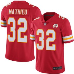 Limited Youth Tyrann Mathieu Red Home Jersey - #32 Football Kansas City Chiefs Vapor Untouchable