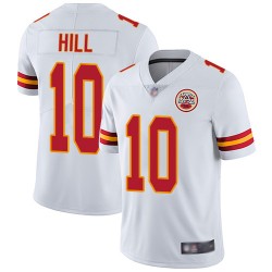 Limited Youth Tyreek Hill White Road Jersey - #10 Football Kansas City Chiefs Vapor Untouchable