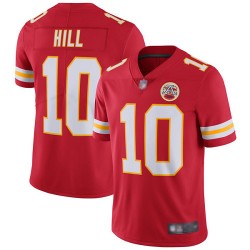 Limited Youth Tyreek Hill Red Home Jersey - #10 Football Kansas City Chiefs Vapor Untouchable