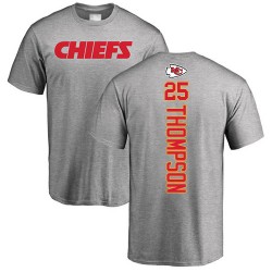 Darwin Thompson Ash Backer - #25 Football Kansas City Chiefs T-Shirt
