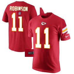 Demarcus Robinson Red Rush Pride Name & Number - #11 Football Kansas City Chiefs T-Shirt