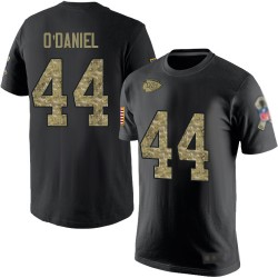 Dorian O'Daniel Black/Camo Salute to Service - #44 Football Kansas City Chiefs T-Shirt
