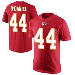 Dorian O'Daniel Red Rush Pride Name & Number - #44 Football Kansas City Chiefs T-Shirt