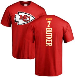 Harrison Butker Red Backer - #7 Football Kansas City Chiefs T-Shirt
