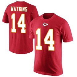 Sammy Watkins Red Rush Pride Name & Number - #14 Football Kansas City Chiefs T-Shirt
