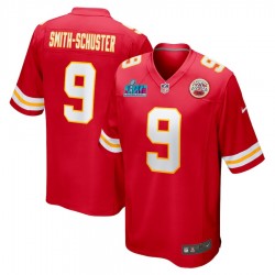 JuJu Smith-Schuster Kansas City Chiefs Nike Super Bowl LVII Patch Game Jersey - Red