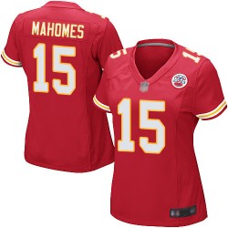 Game Women's Patrick Mahomes Red Home Jersey - #15 Football Kansas City Chiefs