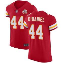 Elite Men's Dorian O'Daniel Red Home Jersey - #44 Football Kansas City Chiefs Vapor Untouchable