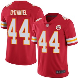 Limited Men's Dorian O'Daniel Red Home Jersey - #44 Football Kansas City Chiefs Vapor Untouchable