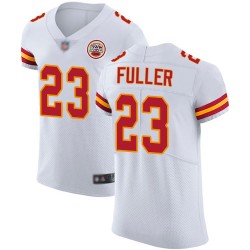 Elite Men's Kendall Fuller White Road Jersey - #23 Football Kansas City Chiefs Vapor Untouchable