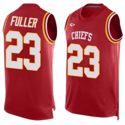 Limited Men's Kendall Fuller Red Jersey - #23 Football Kansas City Chiefs Player Name & Number Tank Top